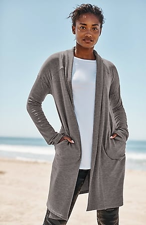 Image for Fit Ultimate-Fleece Long Cardi