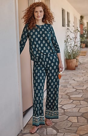 Image for Sleep Ultrasoft Relaxed Full-Leg Pants