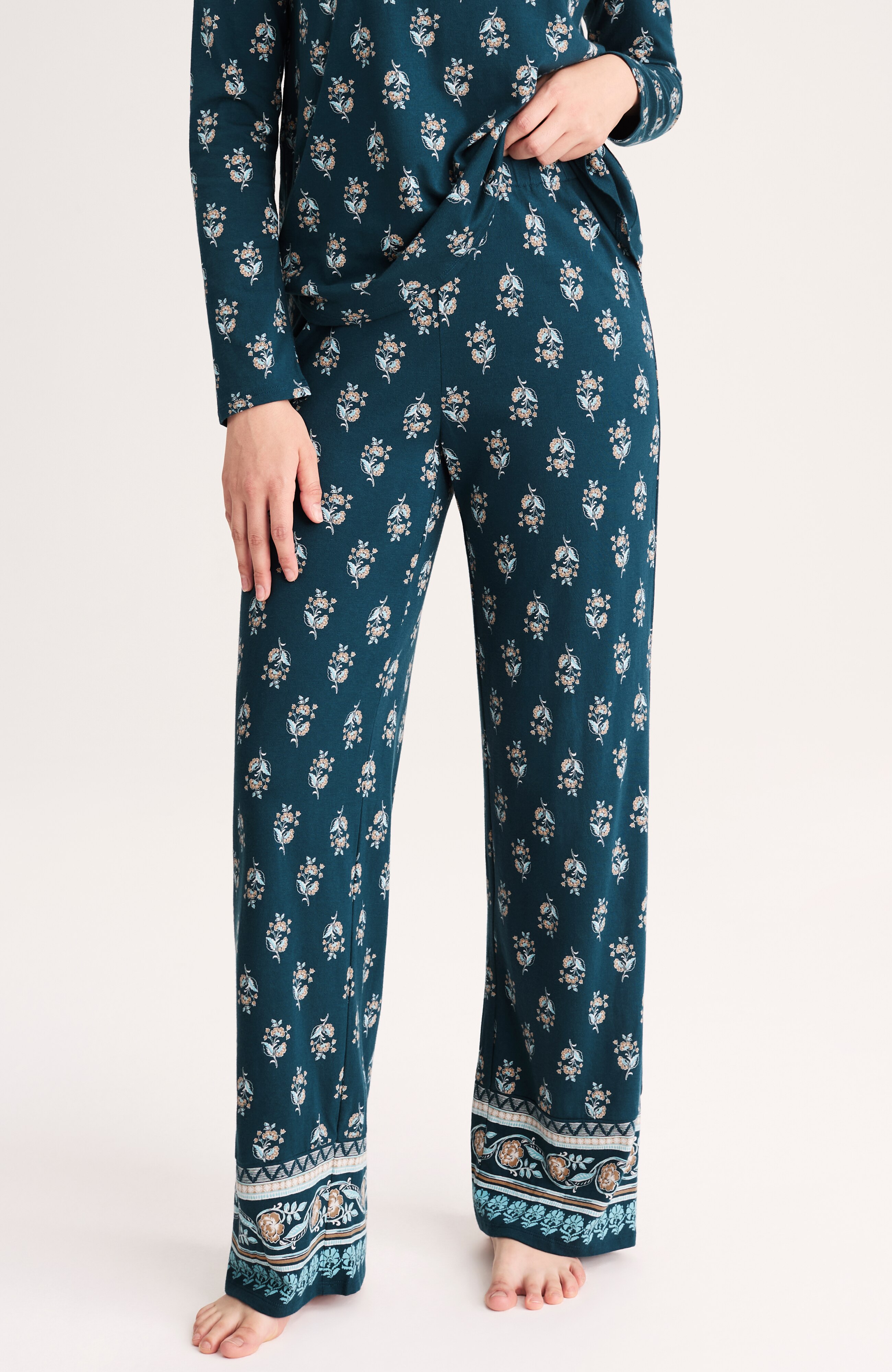 Sleep Ultrasoft Relaxed Full-Leg Pants | JJill
