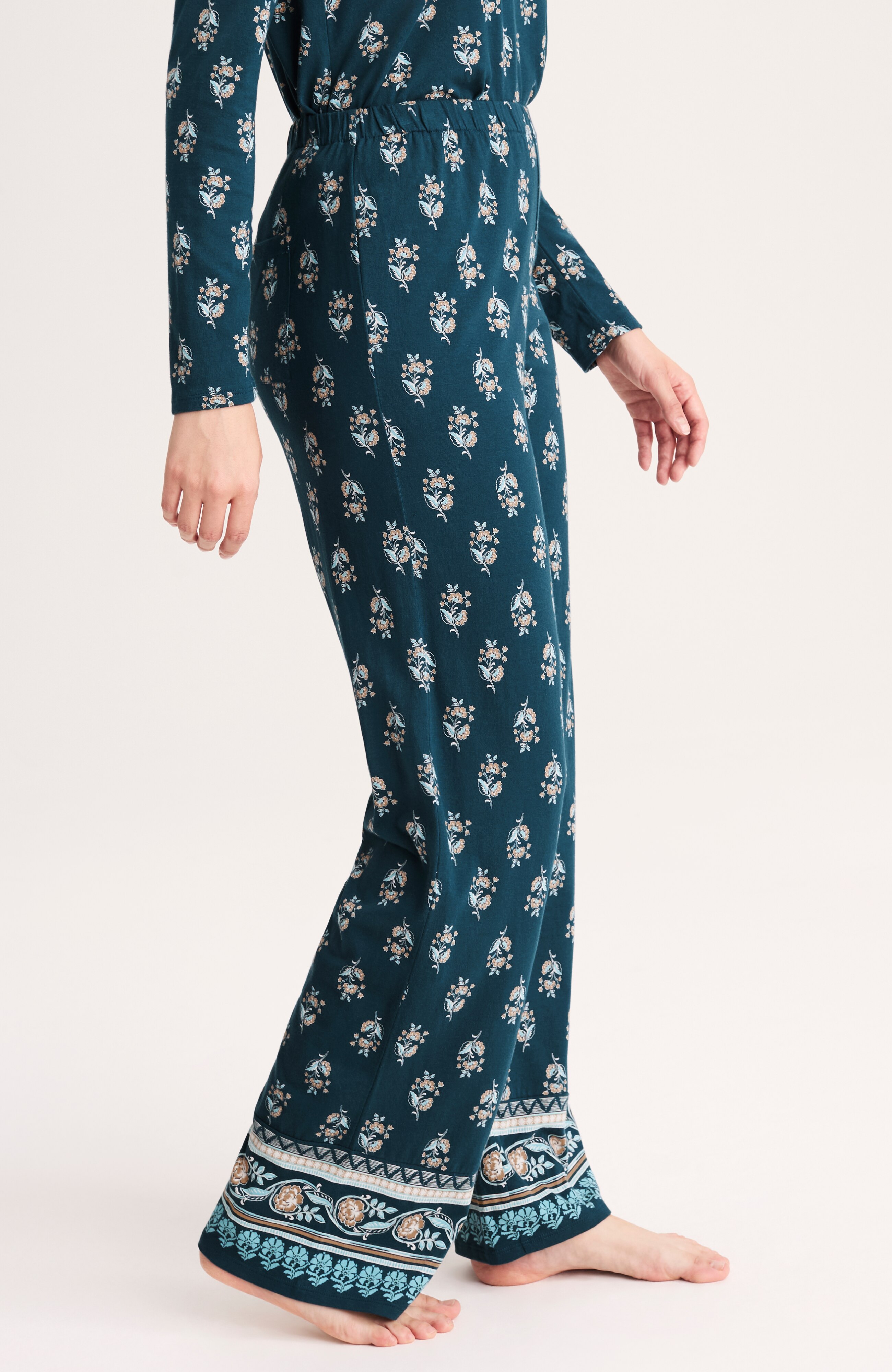 Sleep Ultrasoft Relaxed Full-Leg Pants | JJill