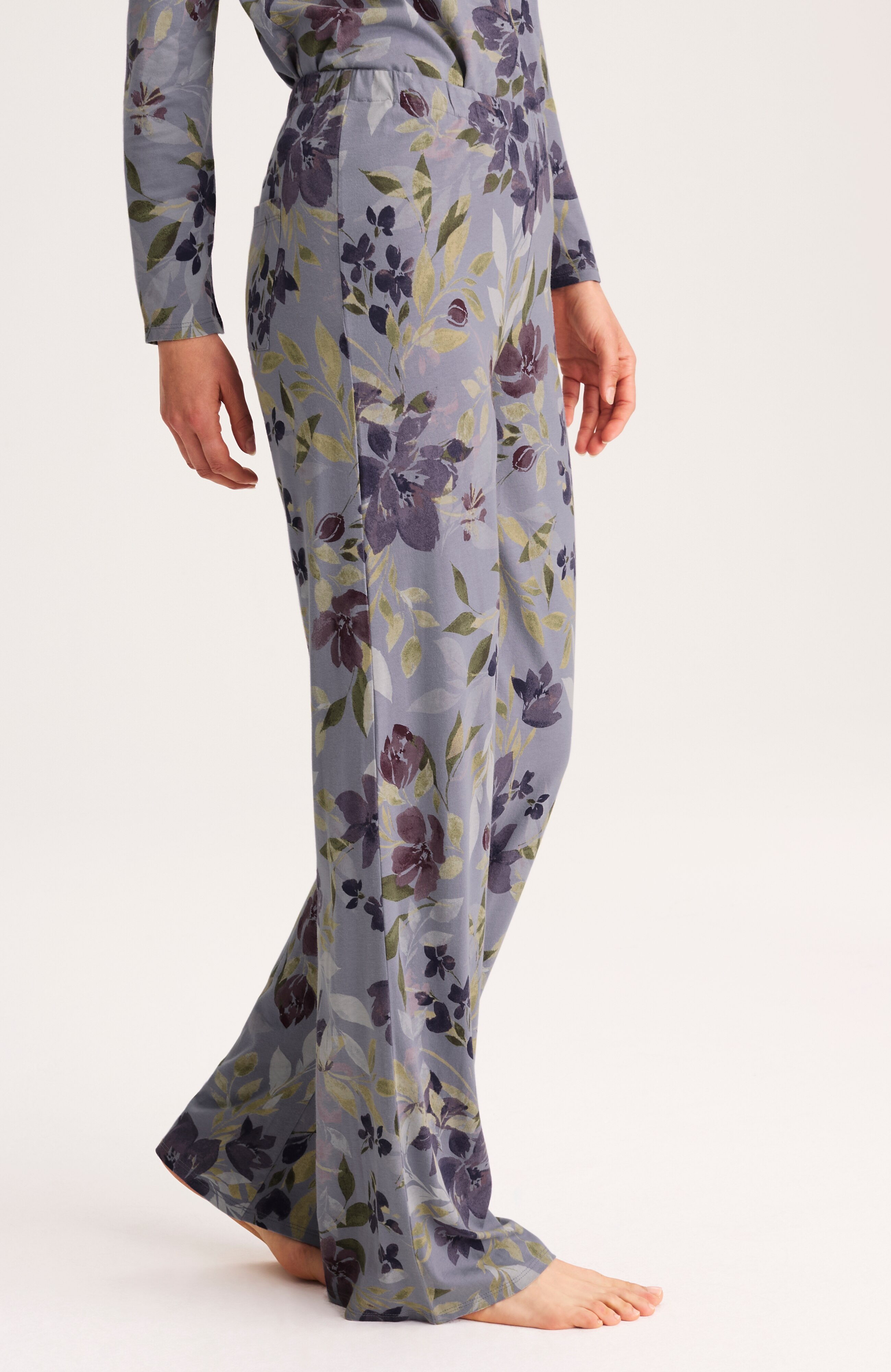 Open yy 花柄 PANELED PAJAMA PANTS Mサイズ Open yy 花柄 PANELED PAJAMA PANTS Mサイズ