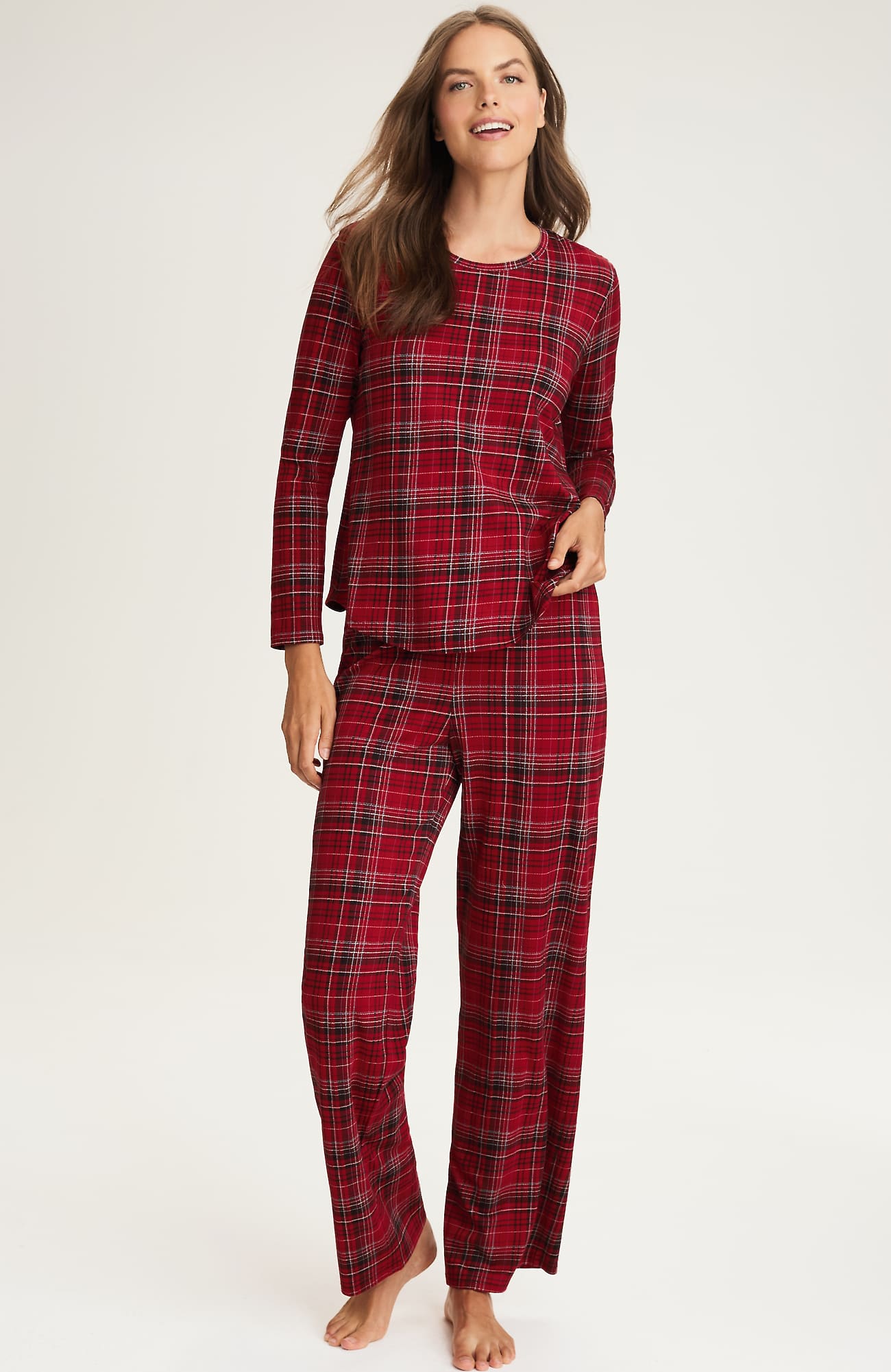 Jjill J.jill Sleep Ultrasoft Relaxed Full-leg Pants