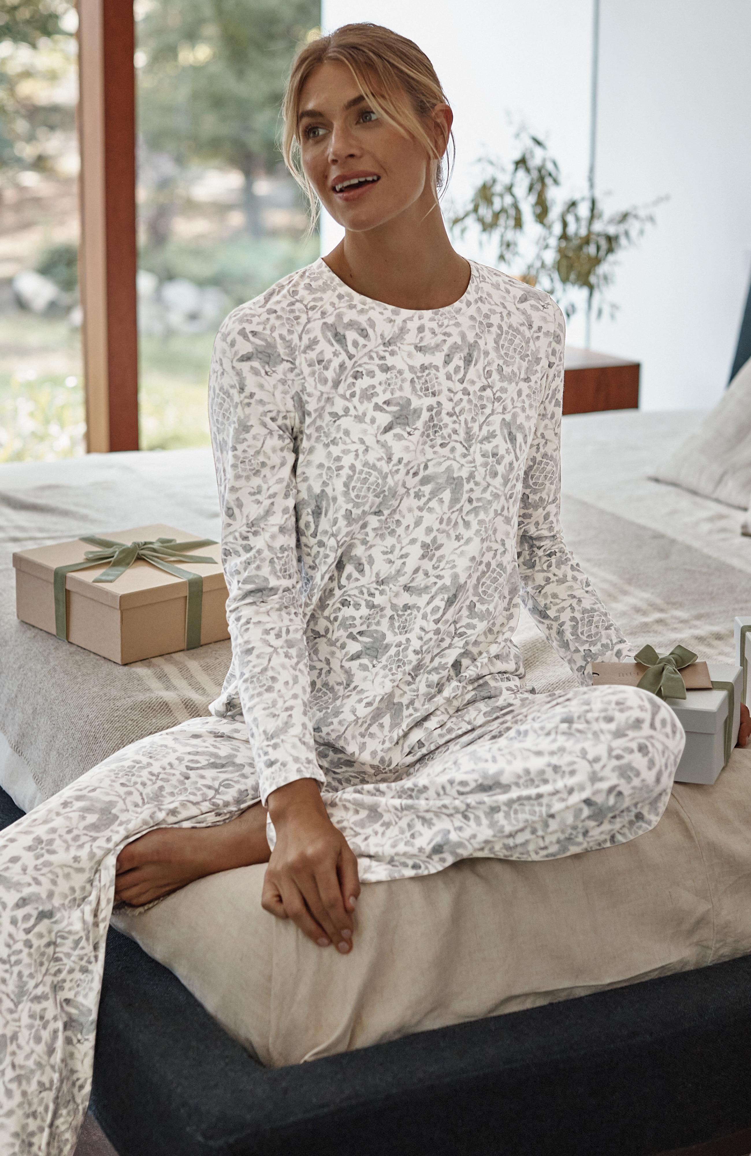 Sleep Ultrasoft Relaxed Full-Leg Pants | JJill