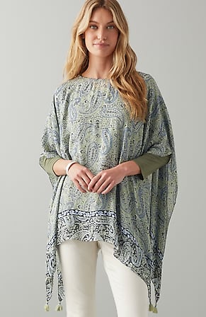 Image for Soft Printed Poncho