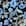 Swatch image of navy blue packed floral for Pima 3/4-Sleeve Scoop-Neck Tee
