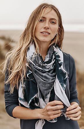 Image for Pure Jill Tie-Dyed Knit Scarf