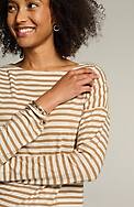 relaxed boat-neck tee