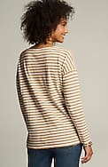 relaxed boat-neck tee