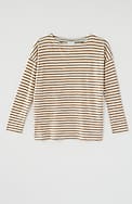relaxed boat-neck tee