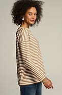 relaxed boat-neck tee