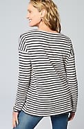 relaxed boat-neck tee