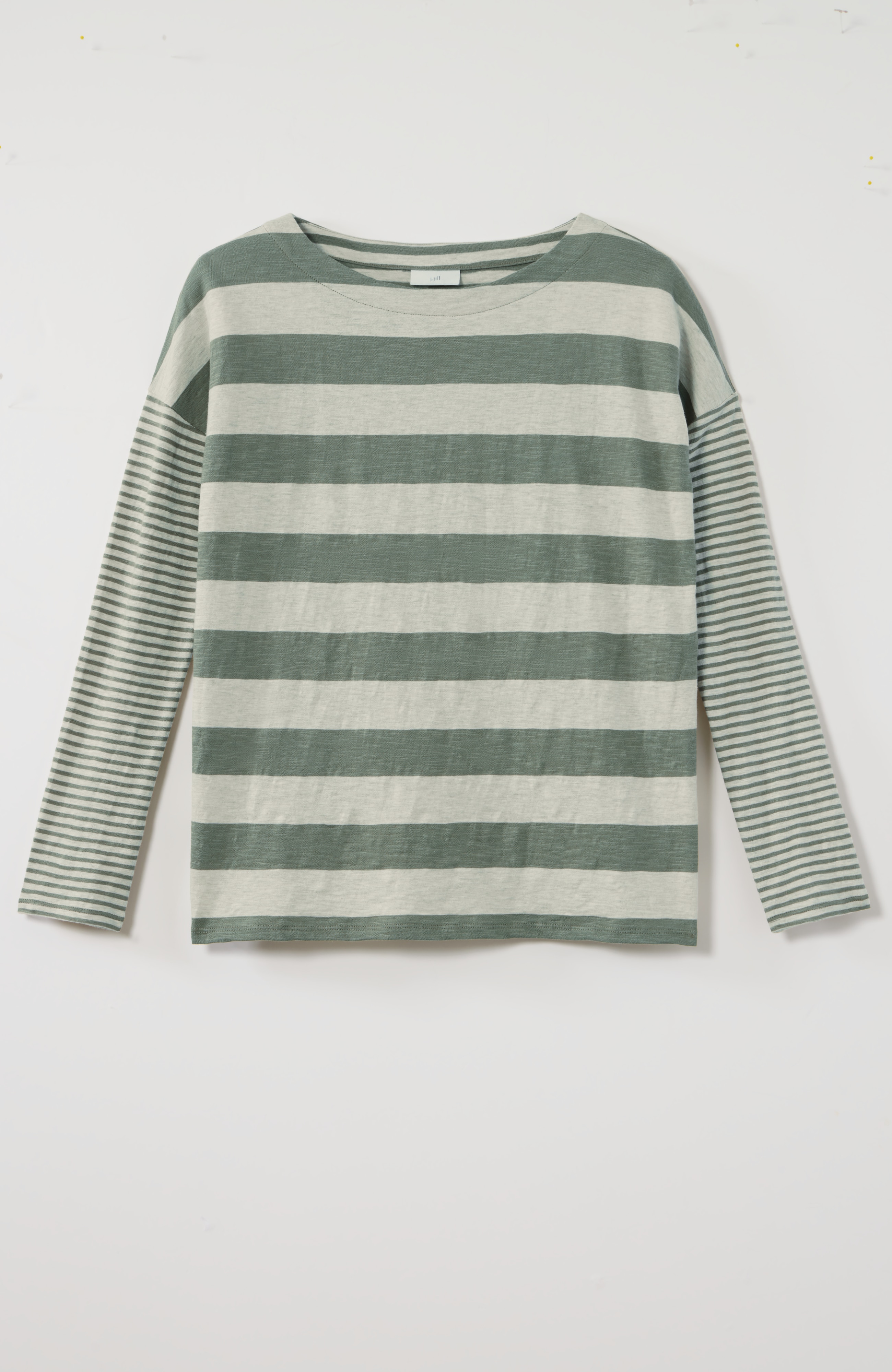 Relaxed Boat-Neck Tee | JJill
