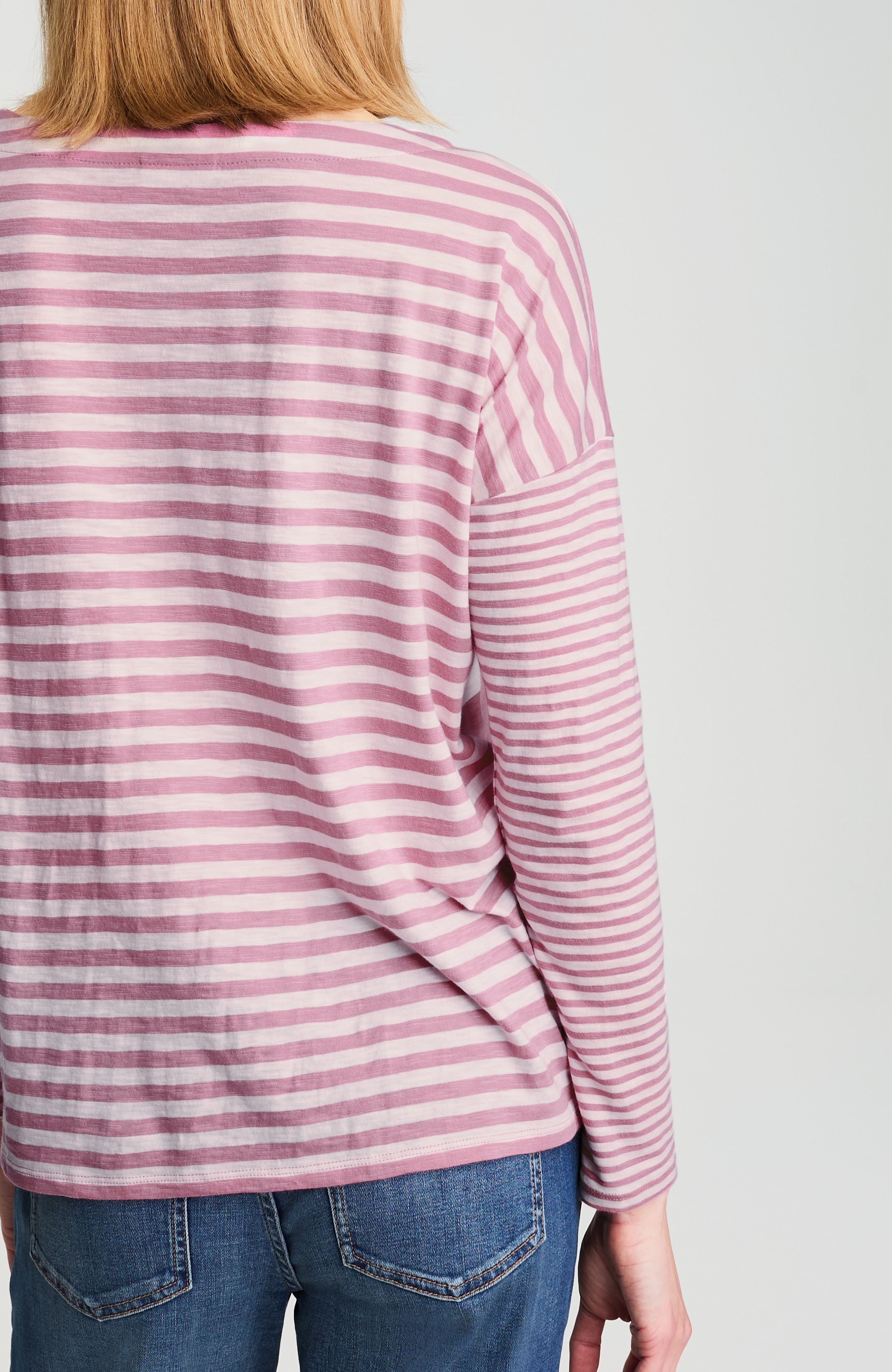 relaxed boat-neck tee
