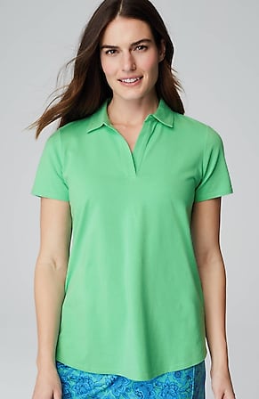 Image for Fit Cotton-Stretch Polo Shirt