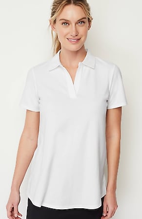 Image for Fit Cotton-Stretch Polo Shirt