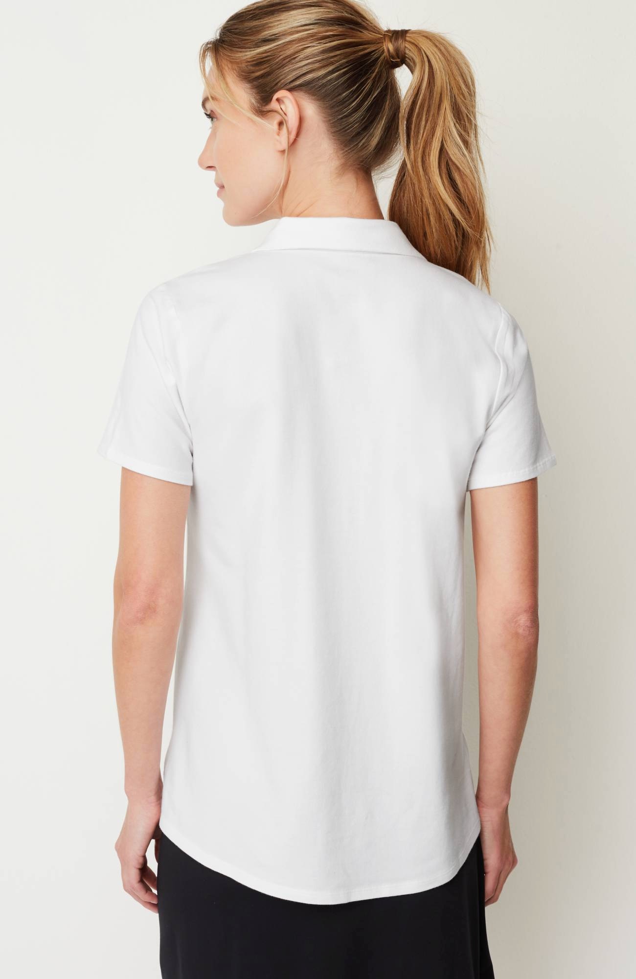 Fit Cotton-Stretch Polo Shirt