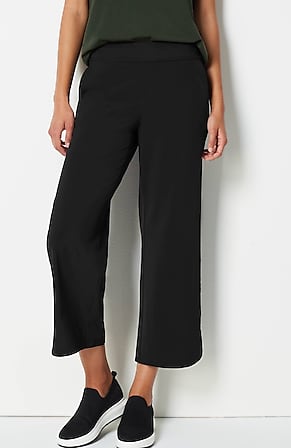 Image for Fit On-The-Go Curved-Hem Knit-Waist Crops