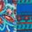 royal blue cheerful paisley