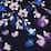 navy blue abstract butterfly