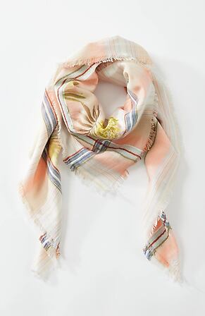 Image for Pineapples & Stripes Square Scarf