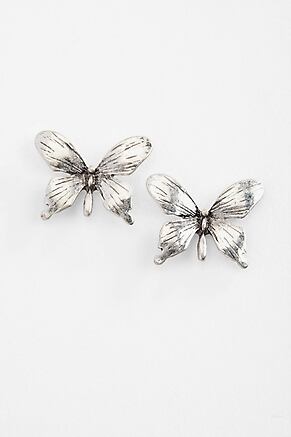 Image for Butterfly Blues Patina Earrings