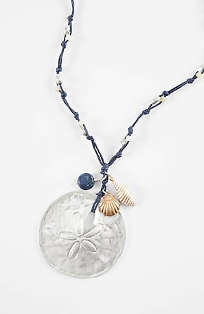 Image for Rising Tides Sand Dollar Necklace