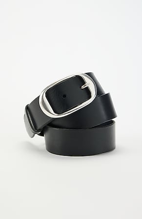 Image for Leather Oval-Ring Belt