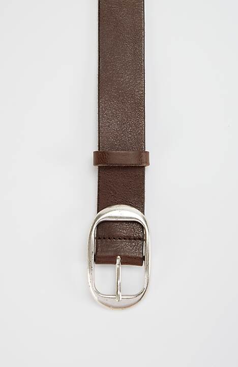 LEATHER OVAL-RING BELT | JJill display picture 1