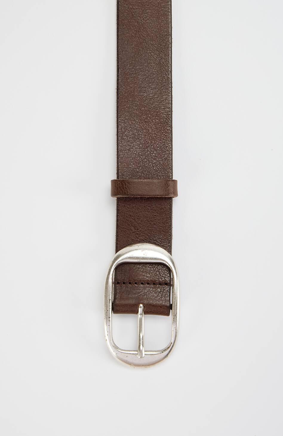 LEATHER OVAL-RING BELT | JJill display picture 2