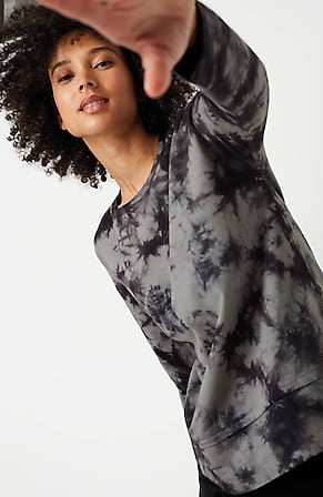 Image for Fit Tie-Dyed Relaxed Sweatshirt