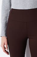 high-rise ponte knit leggings