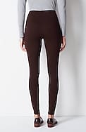 high-rise ponte knit leggings