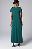 pure jill ecovero™ satin maxi dress
