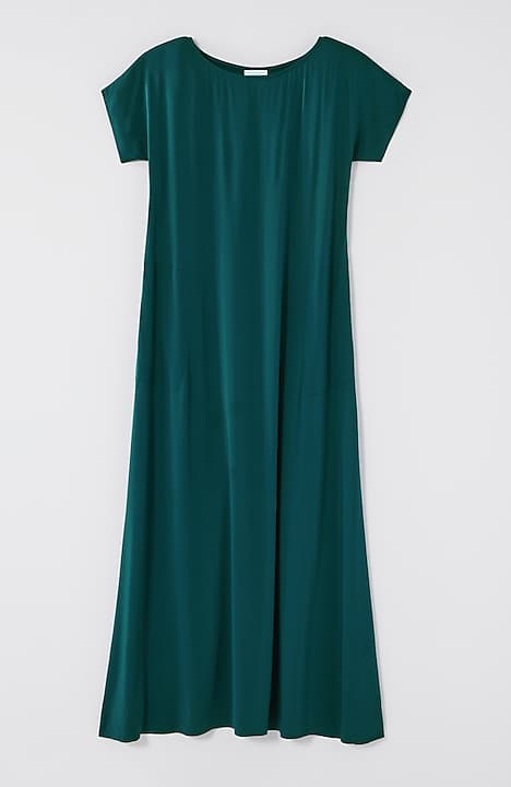 pure jill ecovero™ satin maxi dress