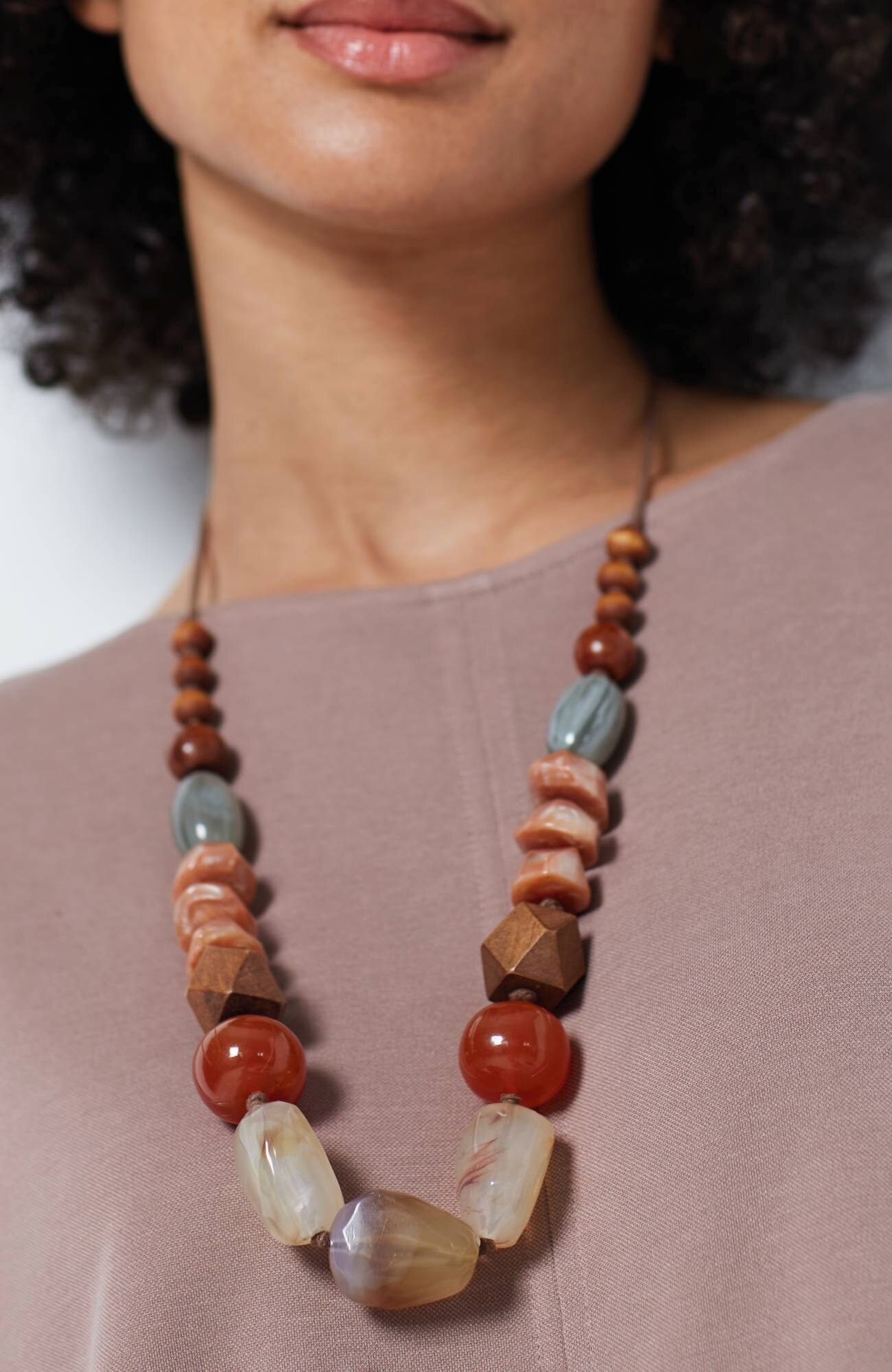 Prairie Sunset Statement Necklace | JJill
