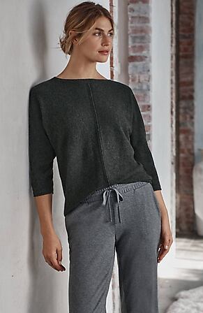 Image for Pure Jill Recycled Cashmere–Blend Sweater