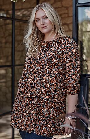 Image for Printed Tiered Tunic