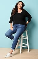 pure jill ballet-sleeve tunic
