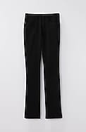 high-rise boot-cut jeans