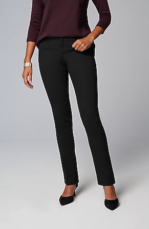 Image for High-Rise Straight-Leg Jeans