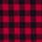 cherry red festive gingham
