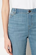 pure jill relaxed pull-on jeans