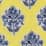 yellow topaz medallion floral