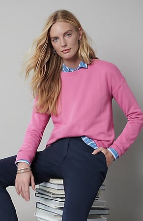 Image for Relaxed Crew-Neck Pullover