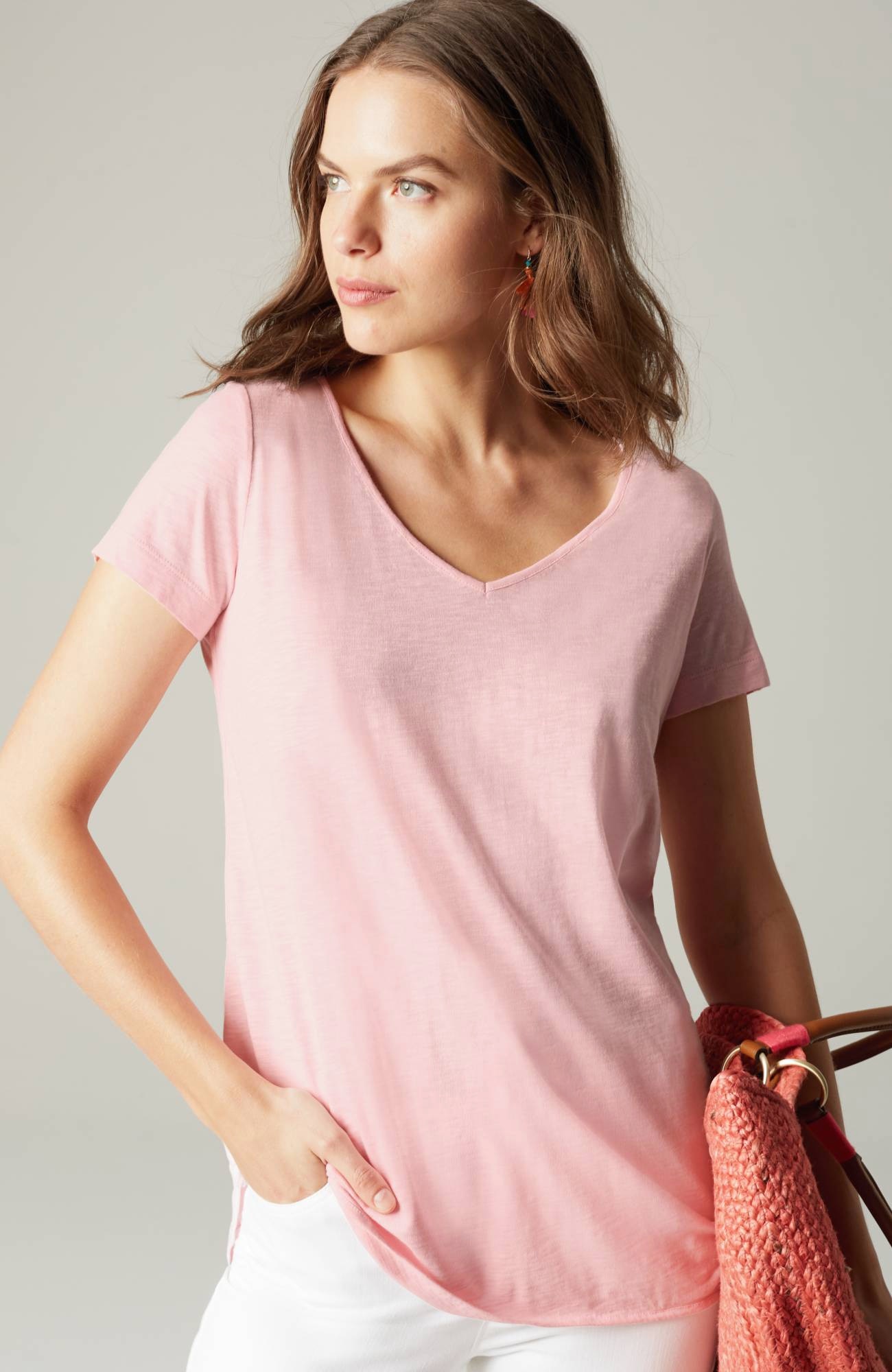 J. Jill Cotton And Tencel™ Modal Shirttail Tunic