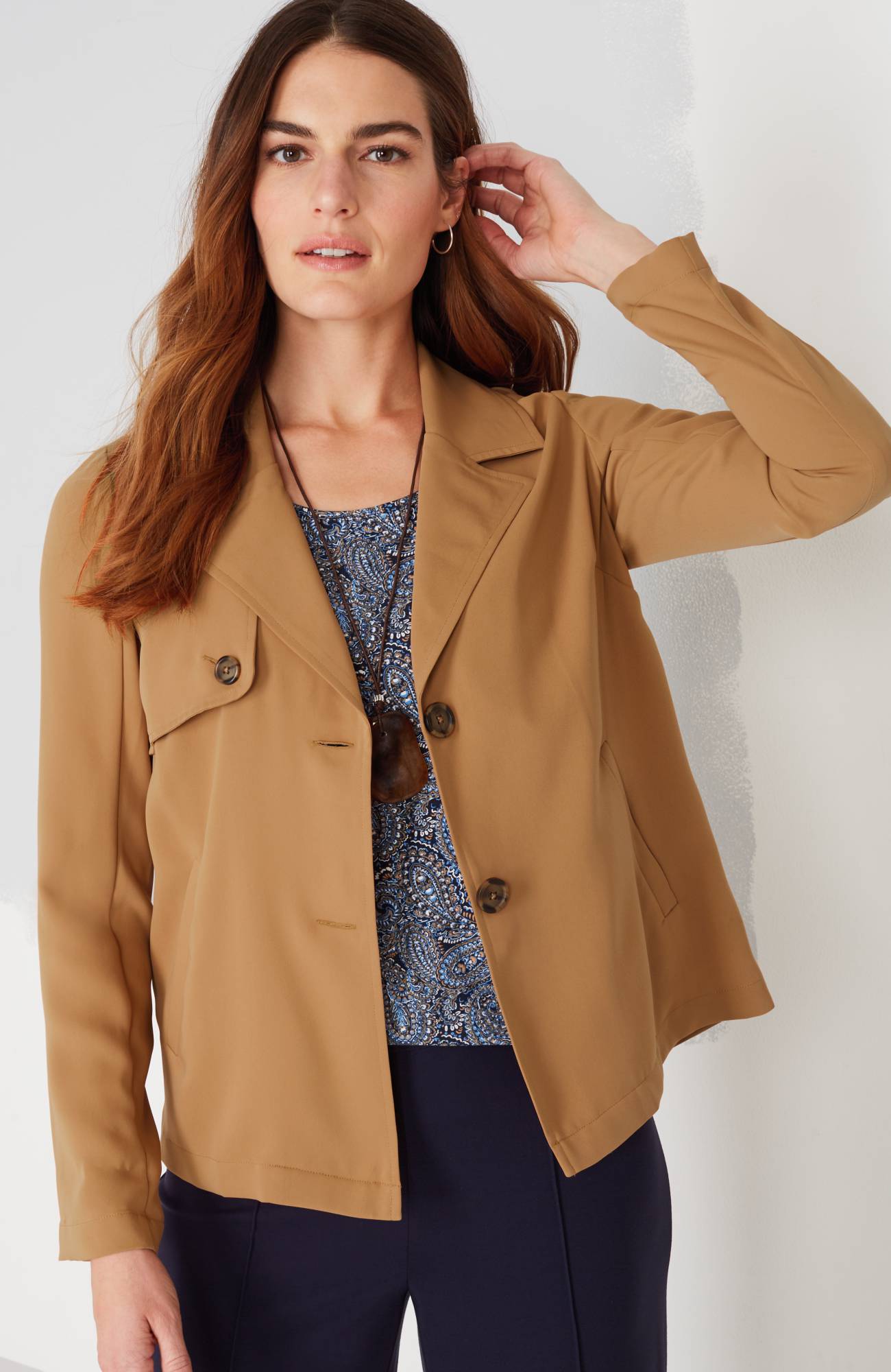 J jill shop trench coat