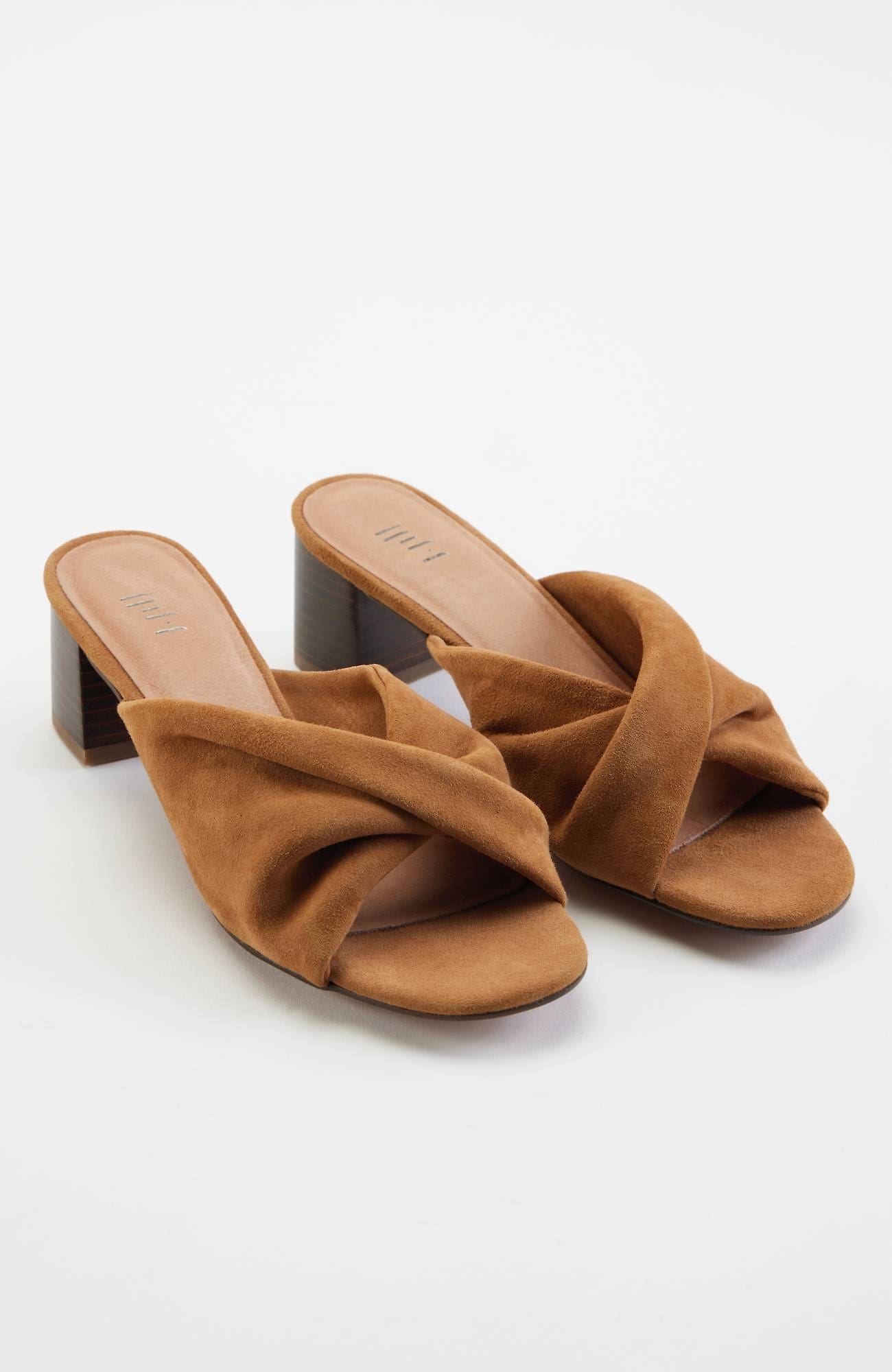 Jjill J.jill Celeste Block-heel Sandals In Cognac