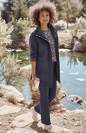 Image for Fit Water-Resistant Zip-Front Jacket