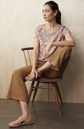 Image for Pure Jill French Terry Full-Leg Crops