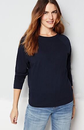 Image for Featherweight-Cotton Relaxed Top